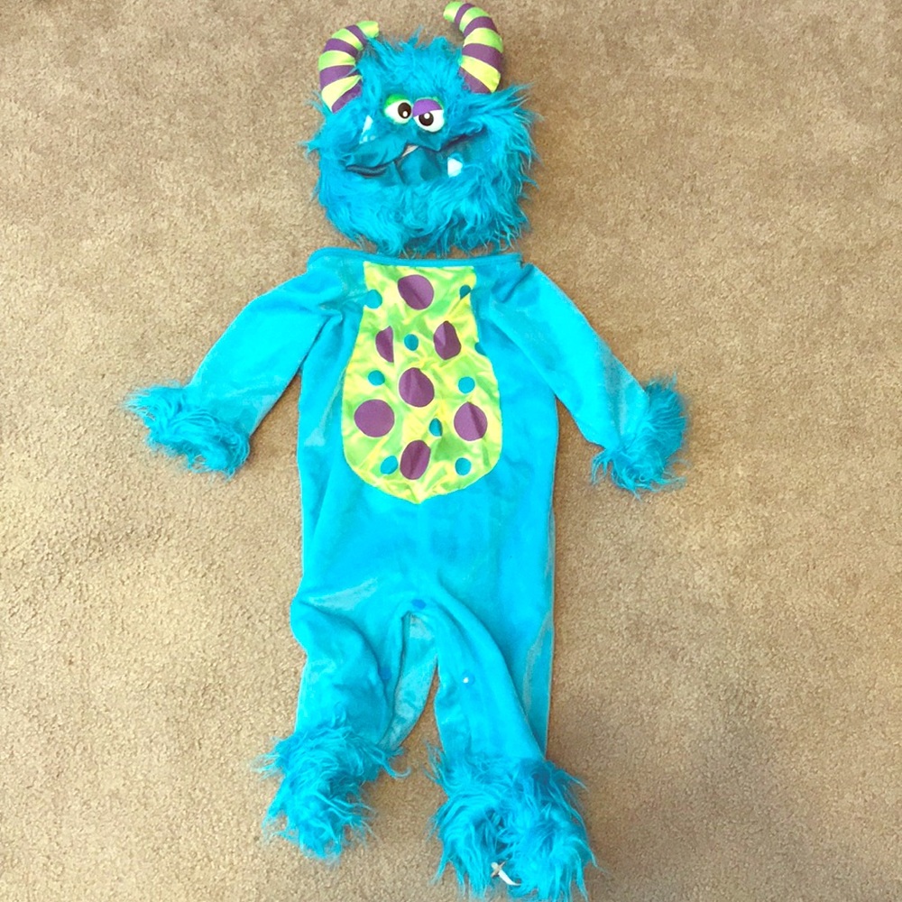 Little monster costume 12-24 months